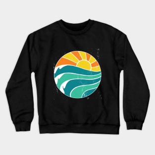 Its Always sunny beach for summer Crewneck Sweatshirt